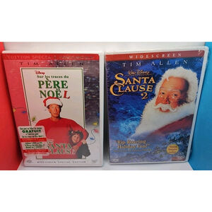 The Santa Clause & The Santa Clause 2 DVD's New Sealed Region 1 NTSC